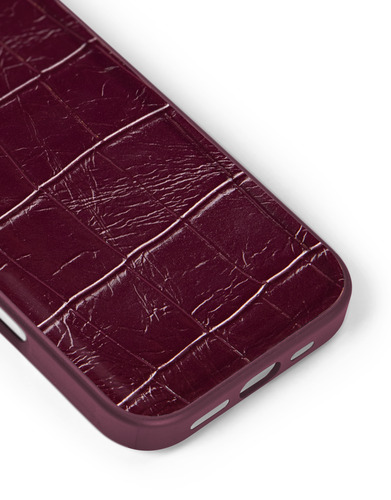 iDeal of Sweden Vegan Leather Case MagSafe iPhone 16 Fine Wine Croco – image 2