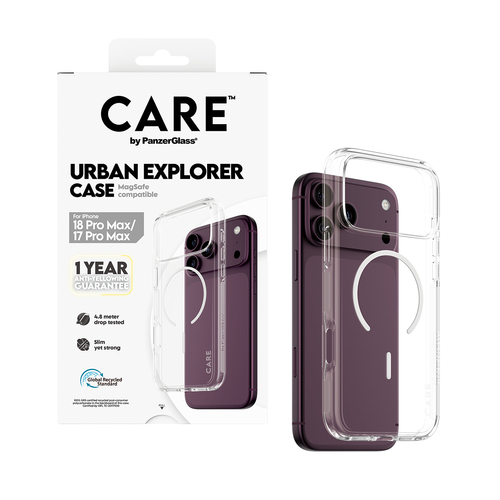 CARE by PanzerGlass Urban Explorer Beskyttelsescover Polycarbonat (PC) Termoplastisk polyuretan (TPU) Apple iPhone 17 Pro Max, 18 Pro Max – billede 5