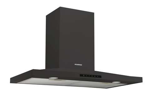 Rosieres RHP67000/1LPN/1 Wall-mounted Black 620.1 m³/h – image 1