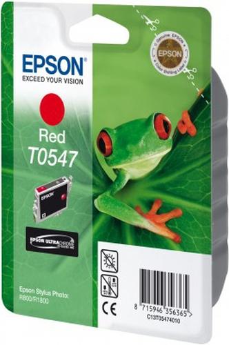Epson Singlepack Red T0547