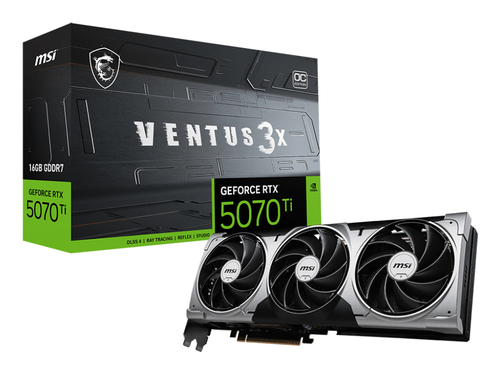 MSI GeForce RTX 5070 Ti VENTUS 3X OC 16GB, afbeelding 4