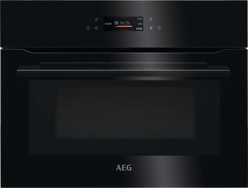 AEG KMK721880B Black Grill microwave Built-in