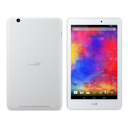 Acer Iconia B1-810 Intel Atom 16 GB 20,3 cm (8) 1 GB Wi-Fi 4 (802.11n) Android Valge