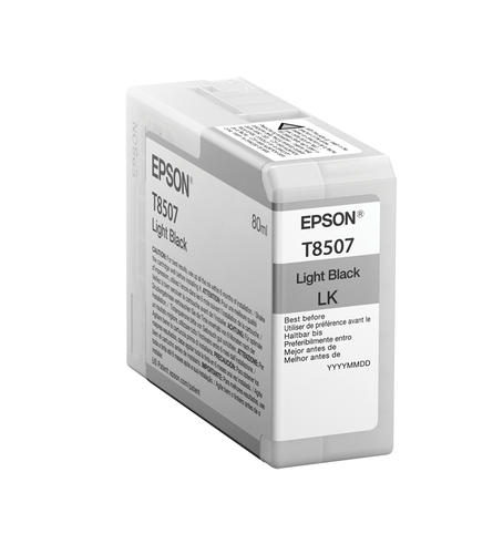 Epson T8507 Light Black Ink Cartridge 80ml - C13T850700