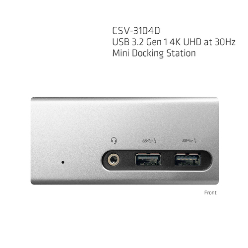 Club 3D USB 3.2 Gen 1 4K UHD Mini Docking Station dockingstation, afbeelding 5
