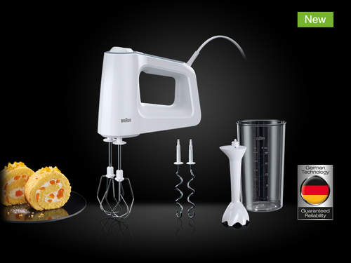 Braun MultiMix 3 handmixer HM 3105 WH, afbeelding 2