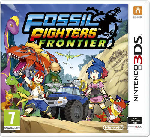 Nintendo Fossil Fighters Frontier Standard Saksa keel, Inglise