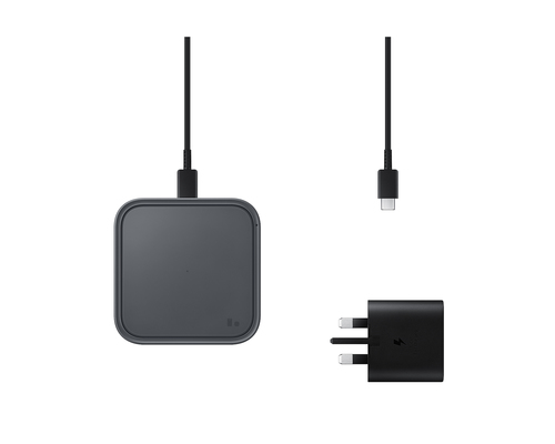 Samsung EP-P2400TBEGGB mobile device charger Smartphone Grey USB Wireless charging Fast charging Indoor – image 7