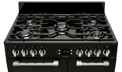 Leisure CK90G232K 90cm Wide Cookmaster Gas Range Cooker in Black - image 2