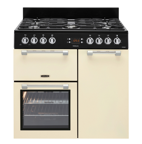 Leisure Cookmaster CK90G232C Gas Range Cooker - Cream - image 1