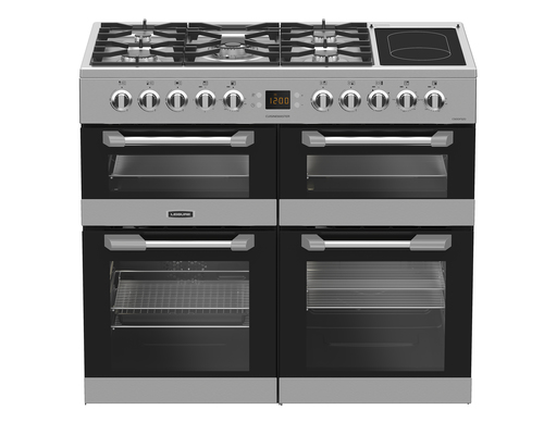 Leisure Cuisinemaster CS100F520X 100cm wide Dual Fuel Range Cooker with Gas Hob - Stainless Steel - A/A/A Rated, Stainless Steel - image 2