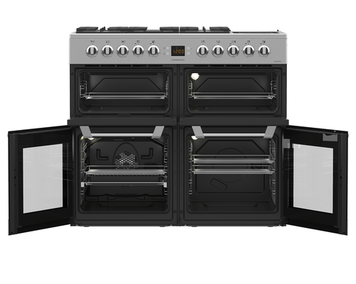 Leisure Cuisinemaster CS100F520X 100cm wide Dual Fuel Range Cooker with Gas Hob - Stainless Steel - A/A/A Rated, Stainless Steel - image 6