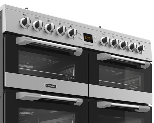 Leisure Cuisinemaster CS100F520X 100cm wide Dual Fuel Range Cooker with Gas Hob - Stainless Steel - A/A/A Rated, Stainless Steel - image 4
