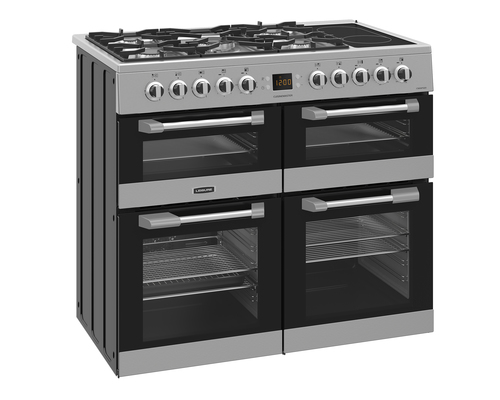 Leisure Cuisinemaster CS100F520X 100cm wide Dual Fuel Range Cooker with Gas Hob - Stainless Steel - A/A/A Rated, Stainless Steel - image 3