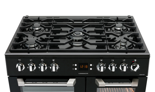 Leisure CS90F530K 90cm Wide Cuisinemaster Dual Fuel Range Cooker in Bl - image 4