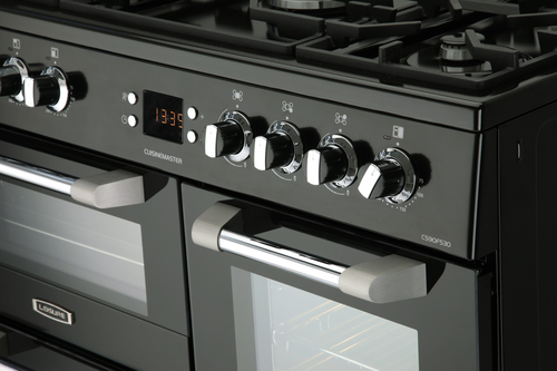 Leisure CS90F530K 90cm Wide Cuisinemaster Dual Fuel Range Cooker in Bl - image 3