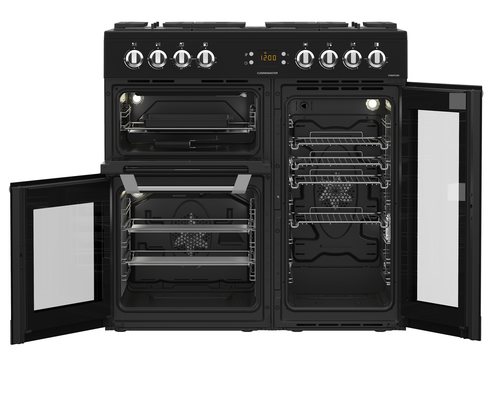 Leisure CS90F530K 90cm Wide Cuisinemaster Dual Fuel Range Cooker in Bl - image 5