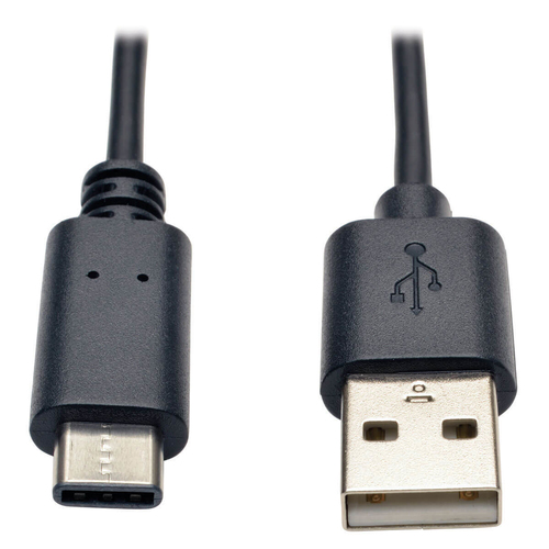 Cable Tripp Lite USB 20-A a USB-C 183m Color Negro U038-006 - U038-006