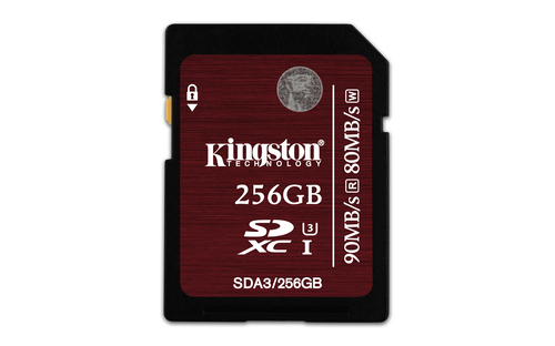 Kingston 256 GB SDXC - SDA3/256GB