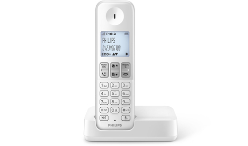Philips D2301W/96 telephone DECT telephone Caller ID White – image 2