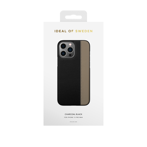 iDeal of Sweden Atelier Case iPhone 12PM/13PM Charcoal Black – image 1