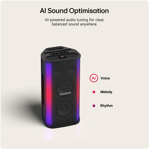 LG STAGE501.AGBRLBK portable/party speaker Black – image 6