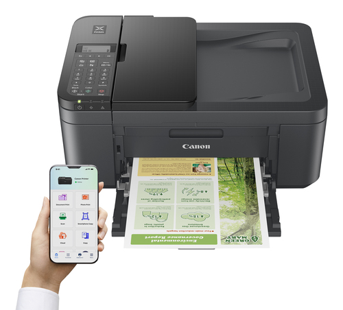 Canon Pixma TR4755i All-in-One Wireless Inkjet Printer with Fax, Black - image 2