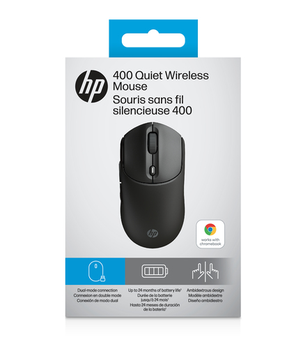 HP 400 Leise Kabellose Maus Schwarz – Foto 10 von 10