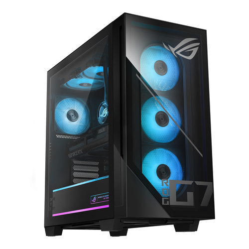 Asus Rog G700 GM700TZ-R8700F040W Amd Ryzen 7 8700F 32GB RAM 1TB SSD Rtx 5070 Windows 11 Home Gaming Tower PC - image 1