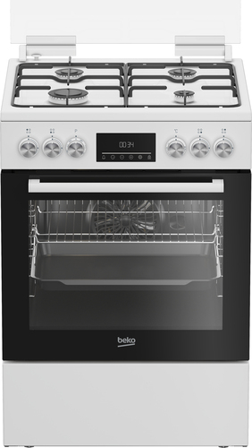 Beko FBM62320WDSL Freestanding cooker Electric Gas White