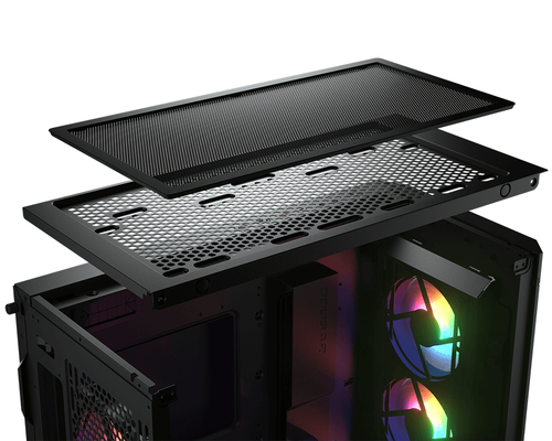 Cougar DuoFace Pro Midi-tower PC-behuizing Zwart – Foto 10 van 11