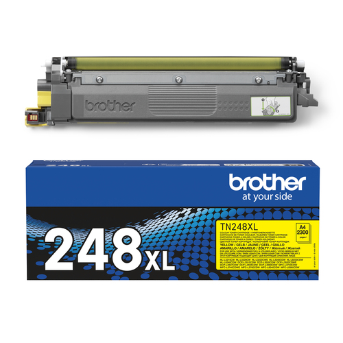 Original Brother TN248XLY High Capacity Yellow Toner Cartridge - image 3