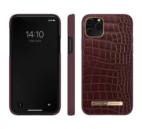 iDeal of Sweden Atelier Case iPhone 11P/XS/X Scarlet Croco – image 2