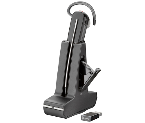HP Poly Savi 8245 DECT 1880-1900 MHz Headset +USB-A to USB-C Cable +D400 – image 3