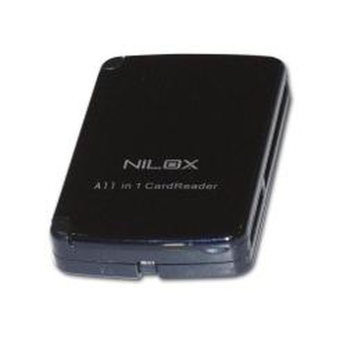Nilox 10NXCR0805001 card reader USB 2.0 Black