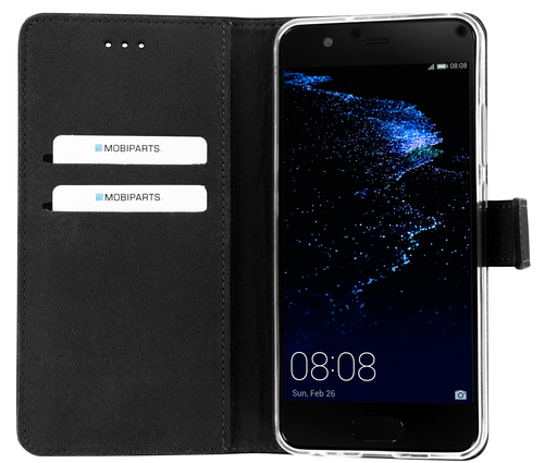 Mobiparts Premium Wallet TPU Case Huawei P10 Black – image 4
