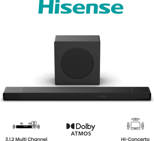 Hisense AX3120Q Черный 3.1.2 канала 440 W