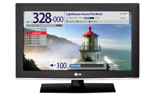 LG 26LD360L TV 66 cm (26") HD Black 250 cd/m²