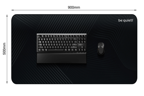 be quiet! Mousepad XL – Foto 2 van 5