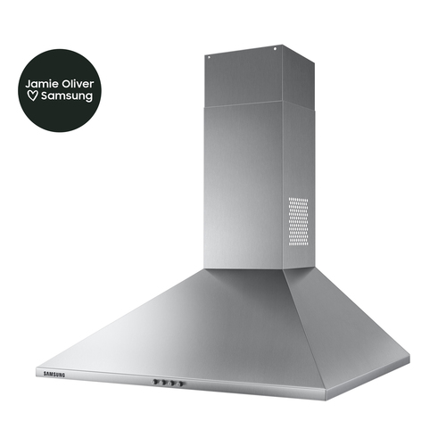 Samsung Wall Mount Chimney Cooker Hood, 60cm Silver - image 1