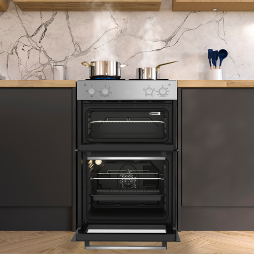 Beko BBXDF21000S 90cm Built-In Double Fan Oven with Easy Grip Knobs – image 7
