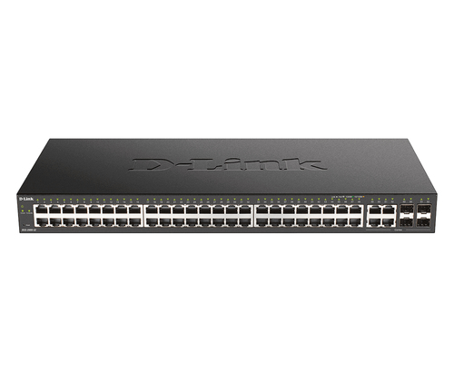 D-Link DGS-2000-52 сетевой коммутатор Управляемый L2/L3 Gigabit Ethernet (10/100/1000) 1U Черный