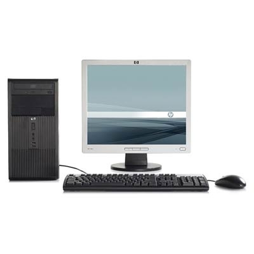 HP Compaq dx2300 Intel Celeron D Processor 420 Microtower PC and L1906 Flat Panel Monitor