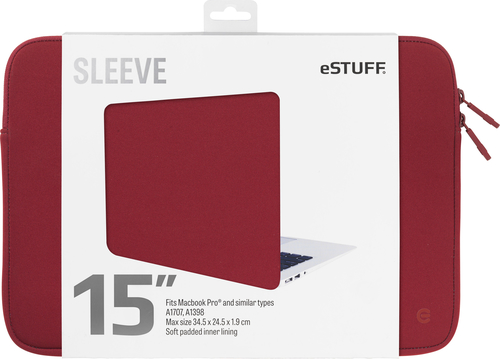 eSTUFF ES82251-MAROON laptop case – image 2