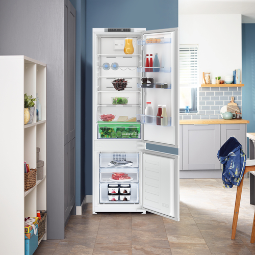 Beko BCND4V973 Integrated Frost Free Fridge Freezer with HarvestFreshTM – image 2