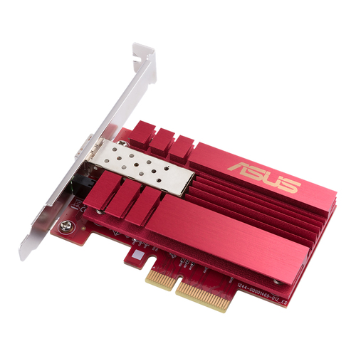 Asus 10G PCIe Network Adapter; Sfp+ port for Optical Fiber Transmission and Dac cable- 90IG0490-MO0R00 - image 1
