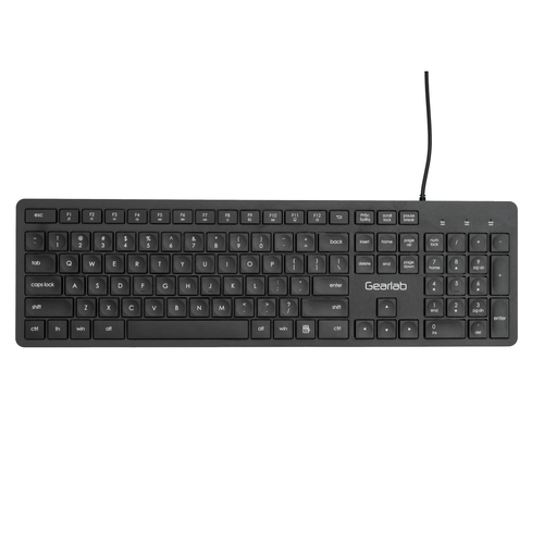 eSTUFF GLB211202 клавиатура Офисная USB QWERTY Международный американский стандарт Черный