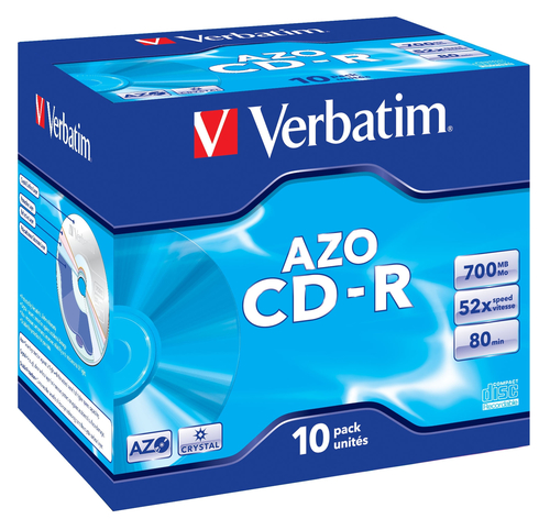 Verbatim CD-R AZO Crystal