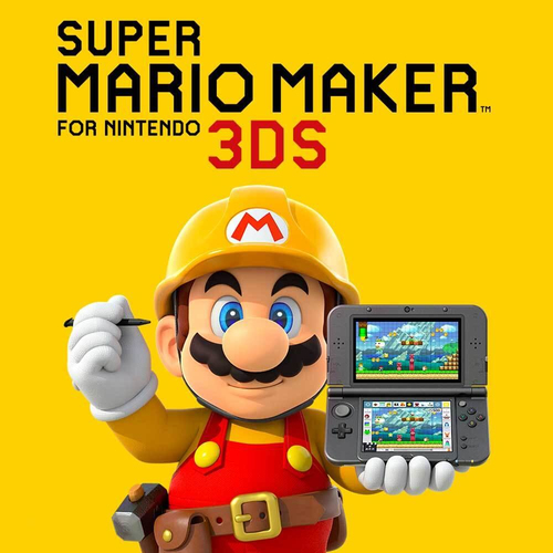 Nintendo Super Mario Maker for 3DS Стандартная Немецкий, Английский, Испанский, Французский, Итальянский язык Nintendo 3DS