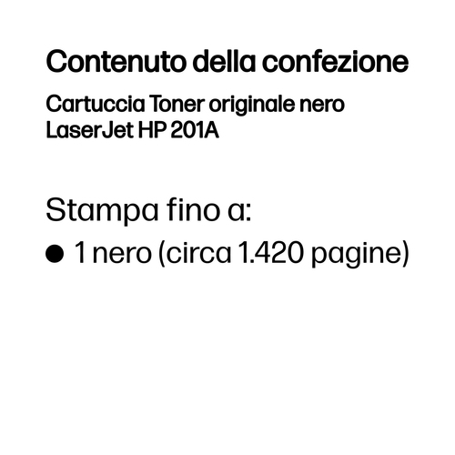 HP 201A – Toner nero originale